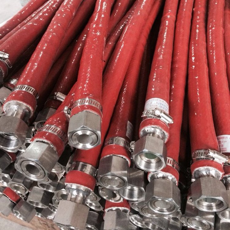 Fire Sleeve, 20m rolls, Rust red colour - Saunders Distribution